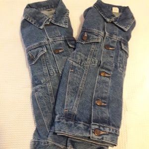 No Brand Boys Jeans Jacket 2 Pieces Blue Size:M
